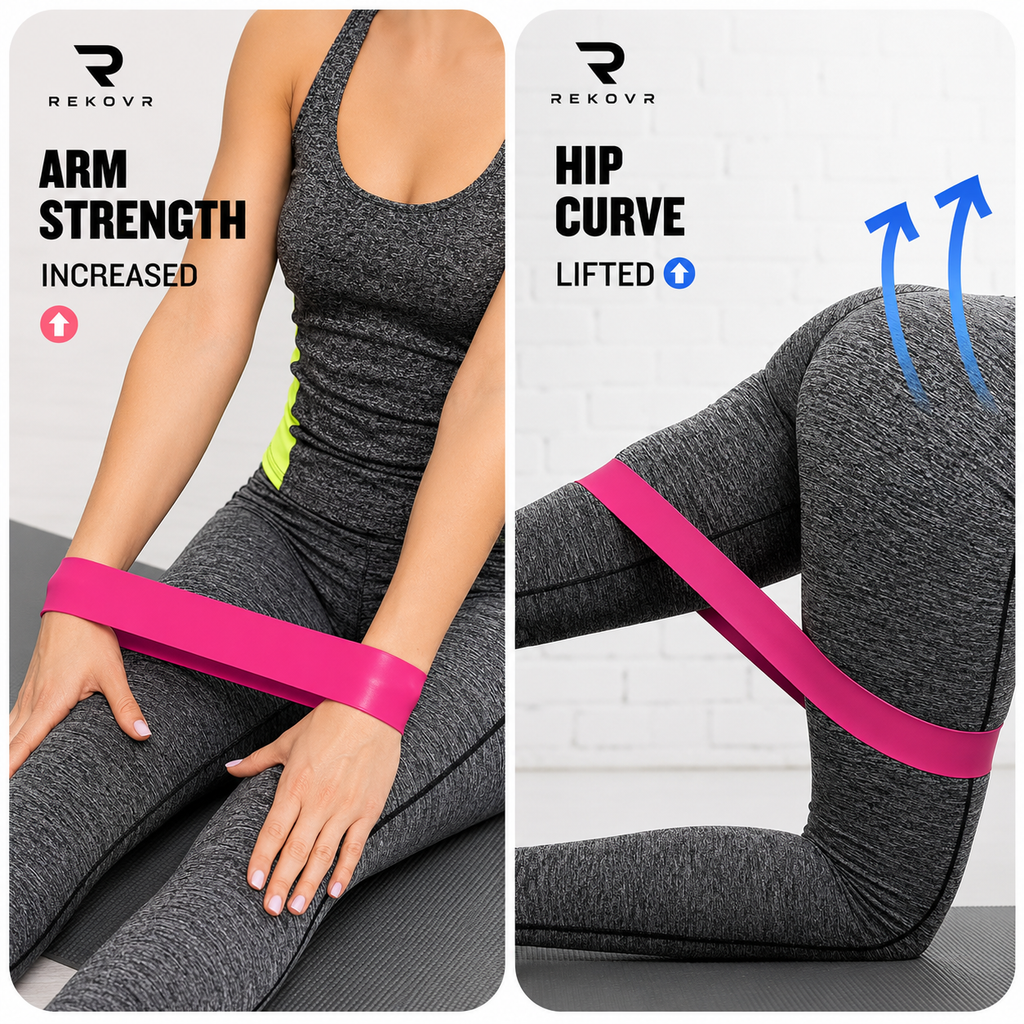 REKOVR Resistance Bands Set