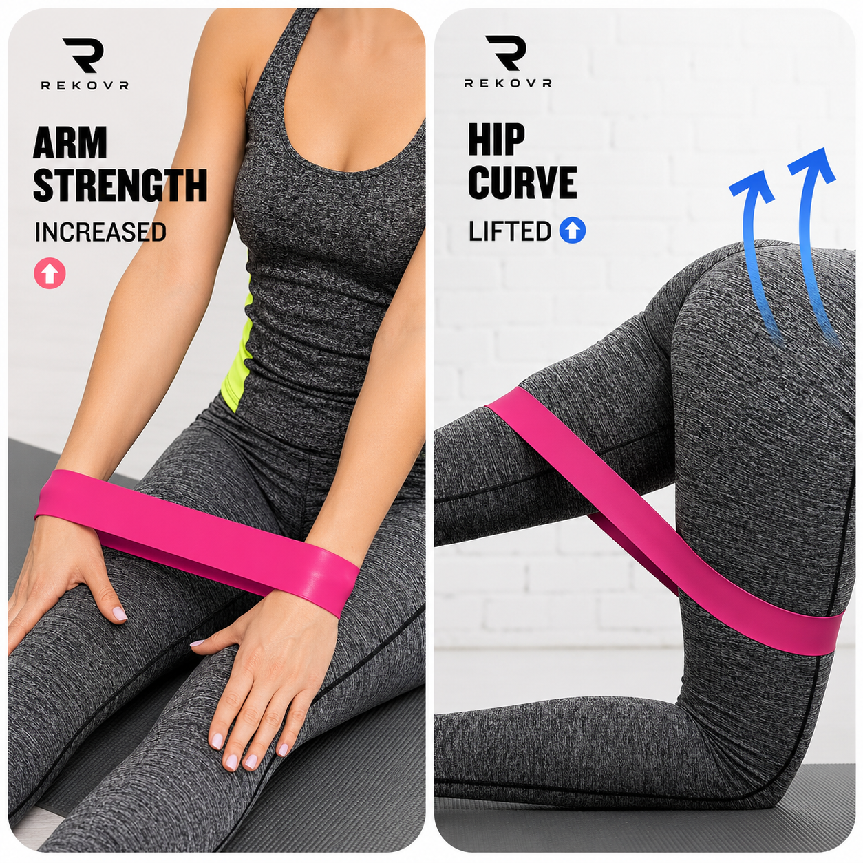 REKOVR Resistance Bands Set