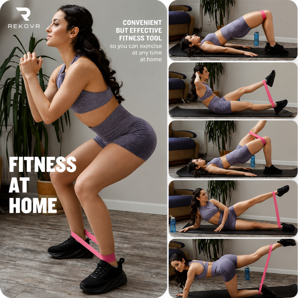 REKOVR Resistance Bands Set