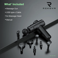 REKOVR Pro Massage Gun