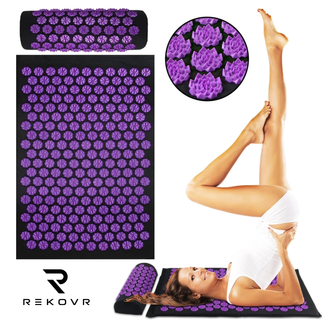 REKOVR Acupressure Mat & Pillow set