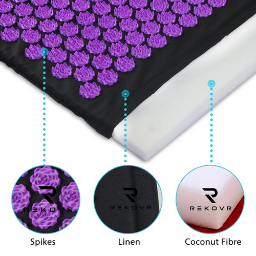 REKOVR Acupressure Mat & Pillow set